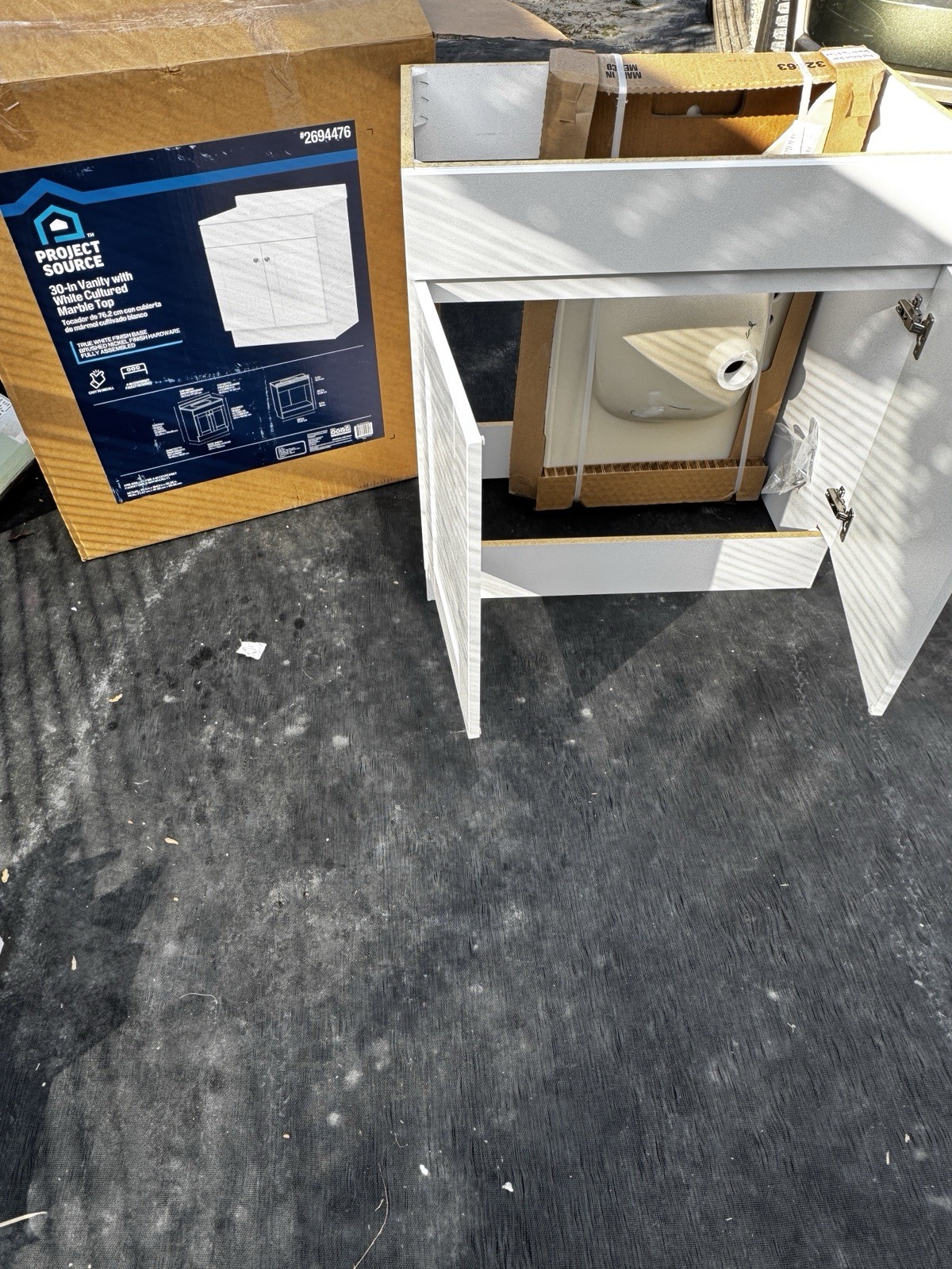 Project Source 30-in Bathroom Vanity