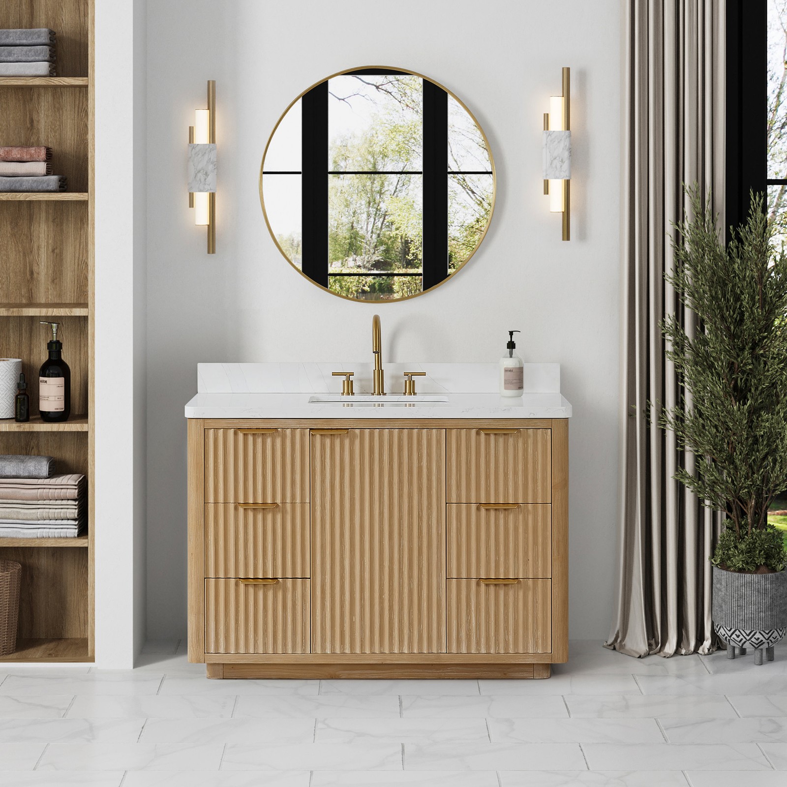 Miseno MV-NM-CADI48-LWT Cadiz 48″ – Washed Ash Grey