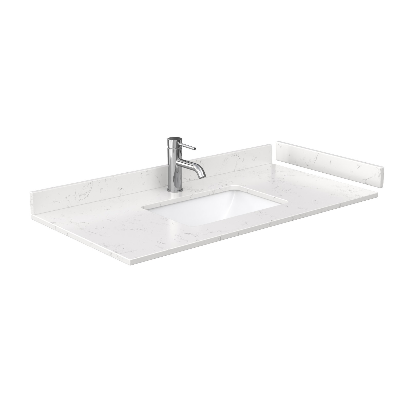 Wyndham Collection WCF9191-42S-VCA-UNSMXX Palmilla 42″ – Natural Oak / Carrara