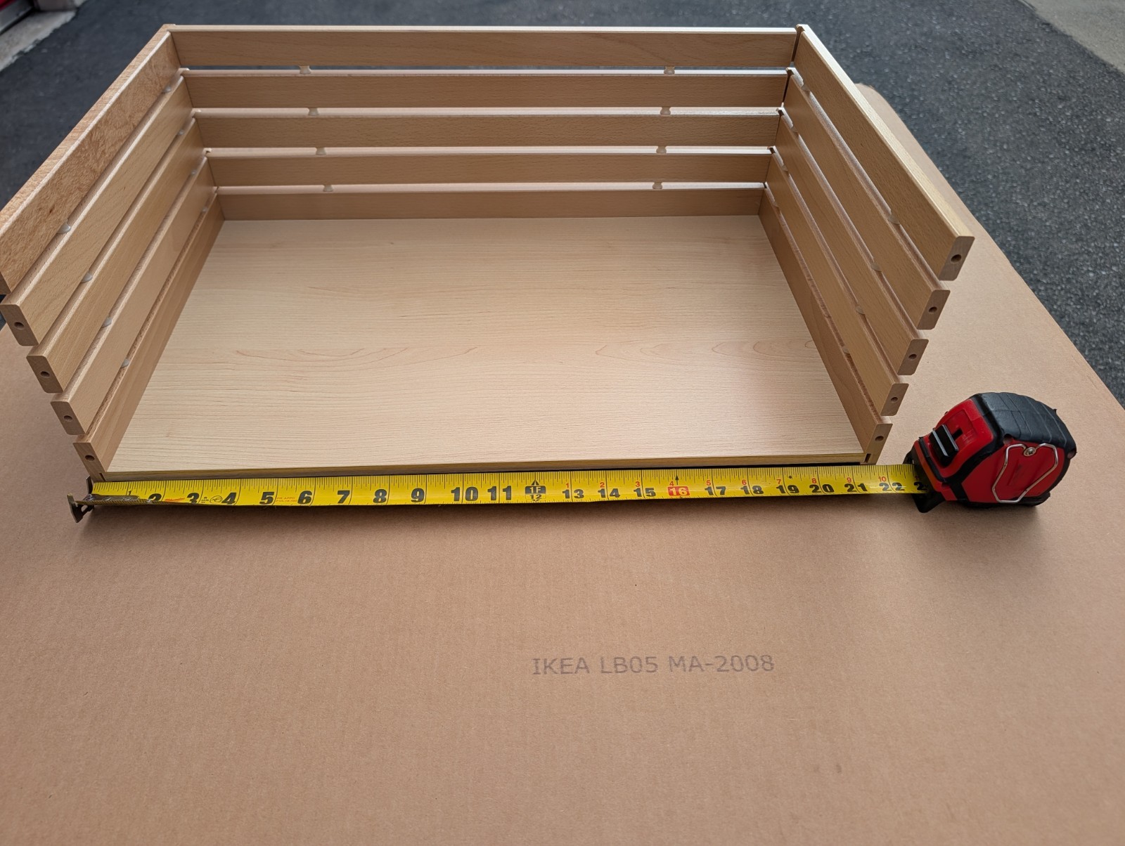 IKEA GODMORGON Bathroom Vanity PARTS – Deeper Inner Drawer Panels 21 1/2″
