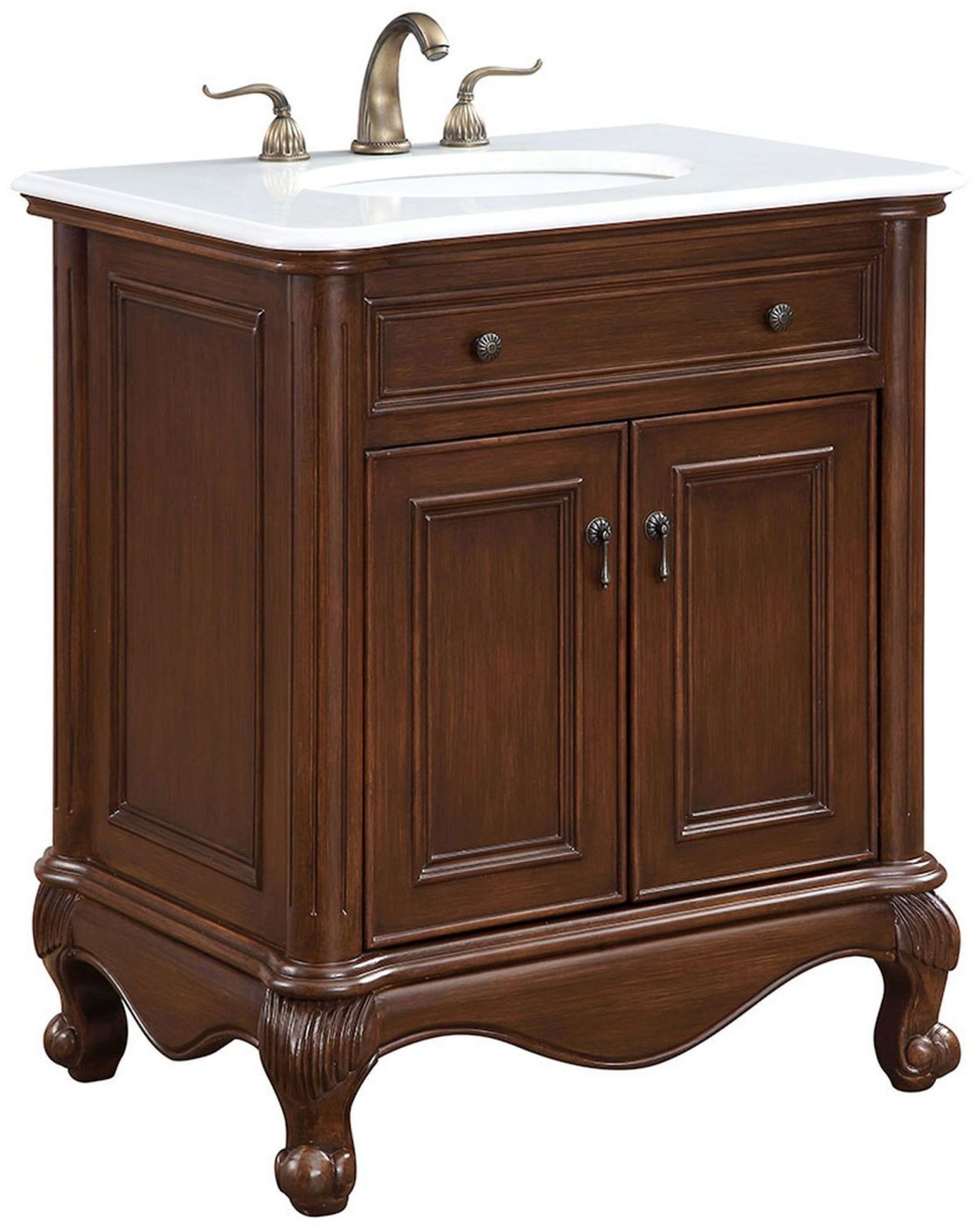 Elegant Lighting VF-1032-VW Berkshire 30″ – Brown