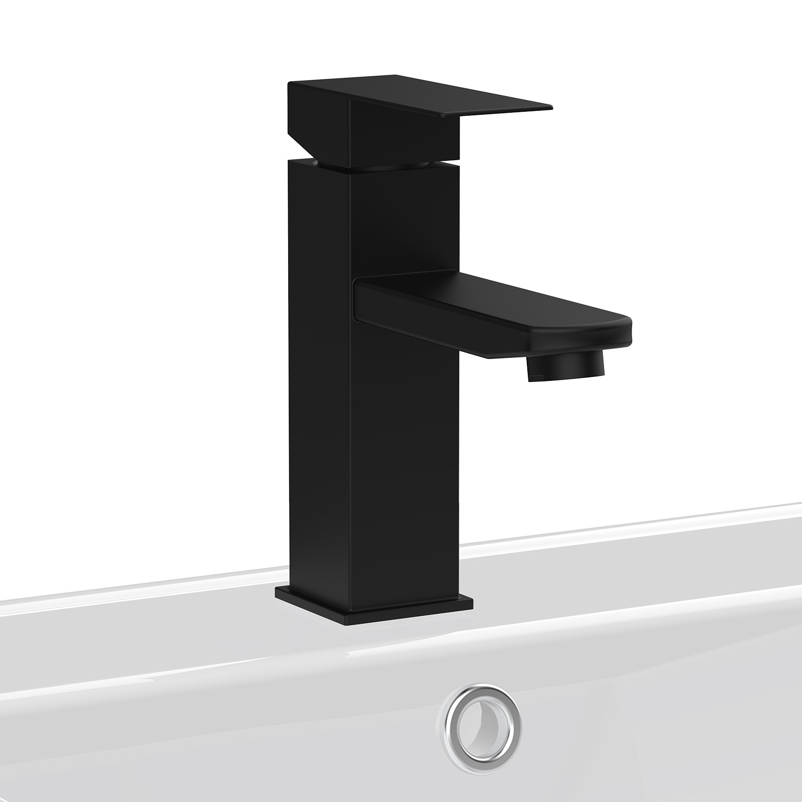 48″ White Wall Mount Floating Bathroom Vanity with Sink 2 Soft Close Drawers