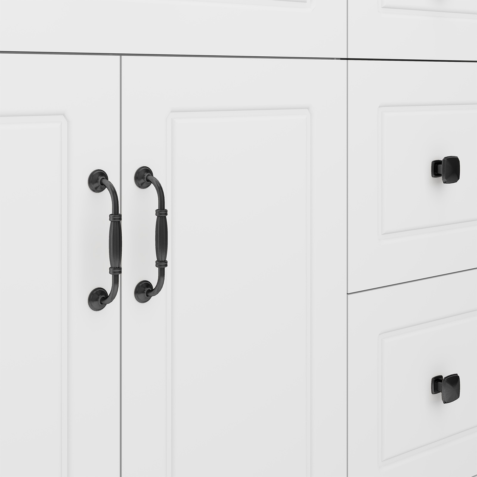 48 Inch Freestanding Bathroom Vanity with Sink Soft Close 2 Doors 6 Drawers