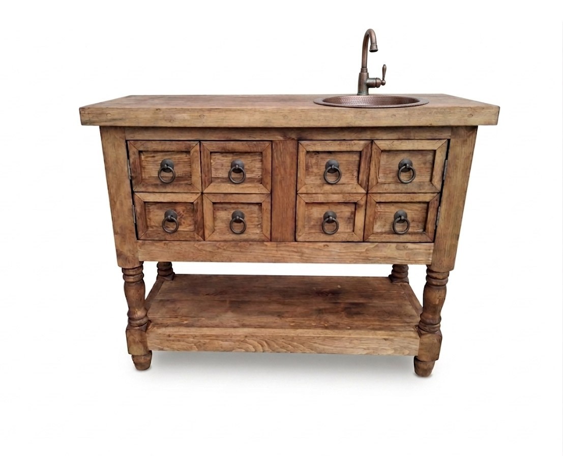 Sedona Rustic Bathroom Vanity