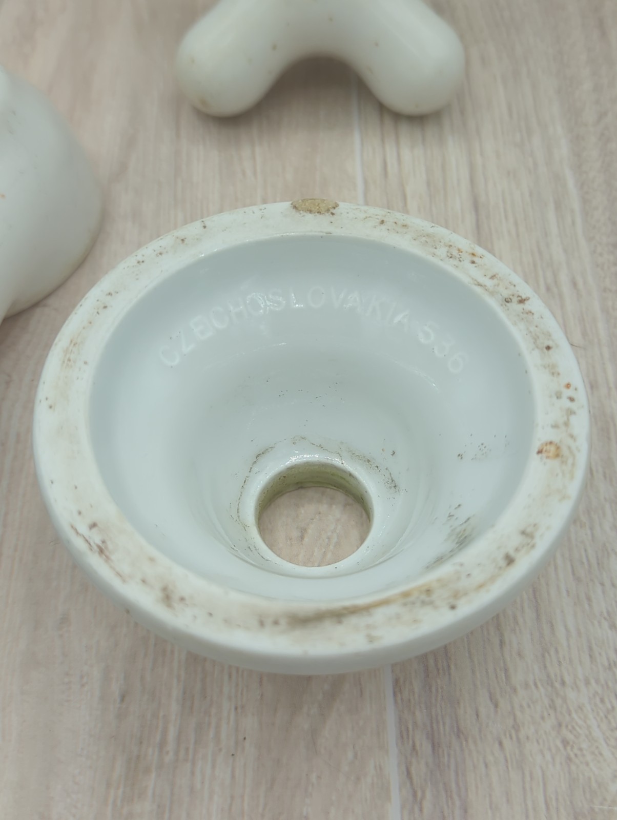 Antique Porcelain Bathroom Fixtures Deco knobs Ceramic lot