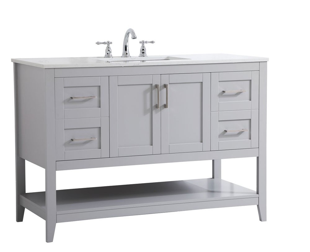 Elegant Lighting VF16048 Audy 48″ – Grey