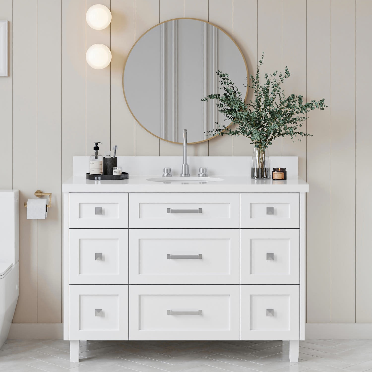 Ariel B49WQOVO Monroe 48″ – White