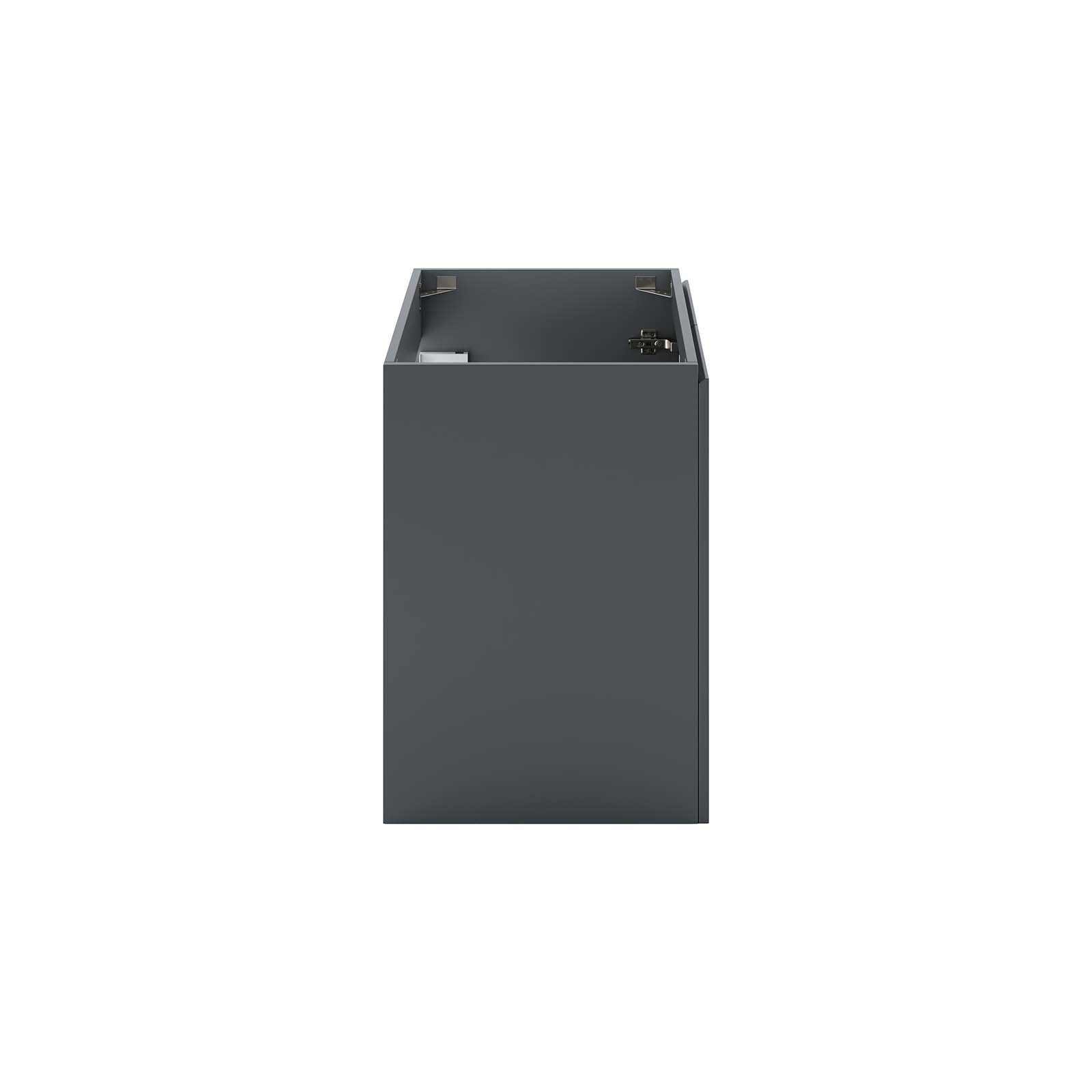 Modway Vitality 24″ Wall-Mount Bathroom Vanity in Gray