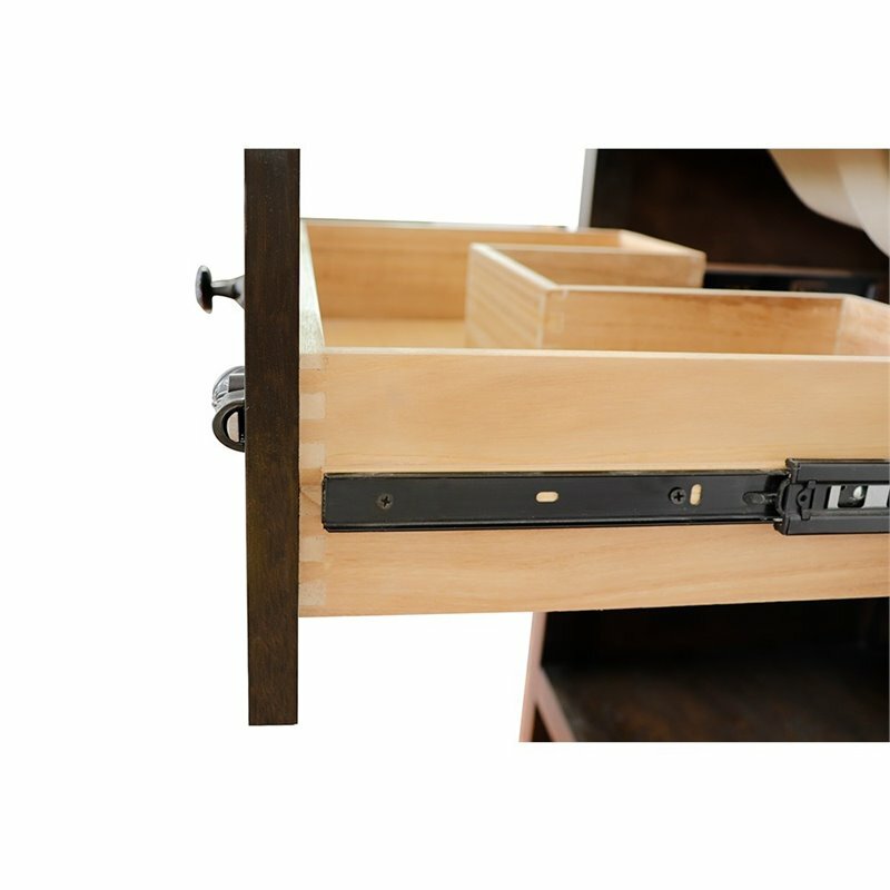 Plantation 30″ Single Solid Wood Vanity in Brown Ash (Cabinet Only)