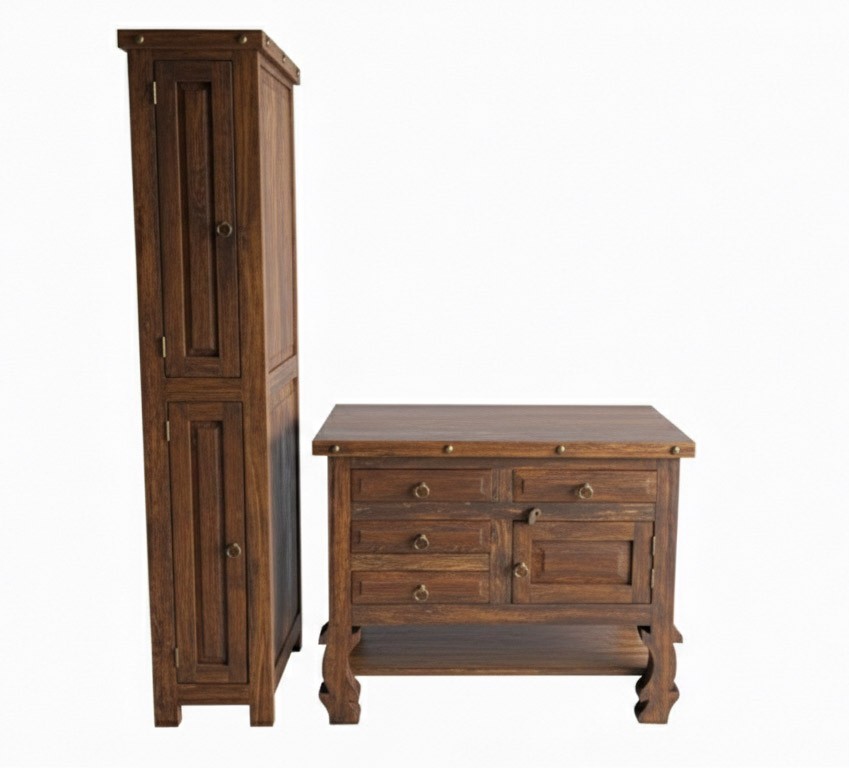 Delano Rustic Yugo Legs Bathroom Vanity