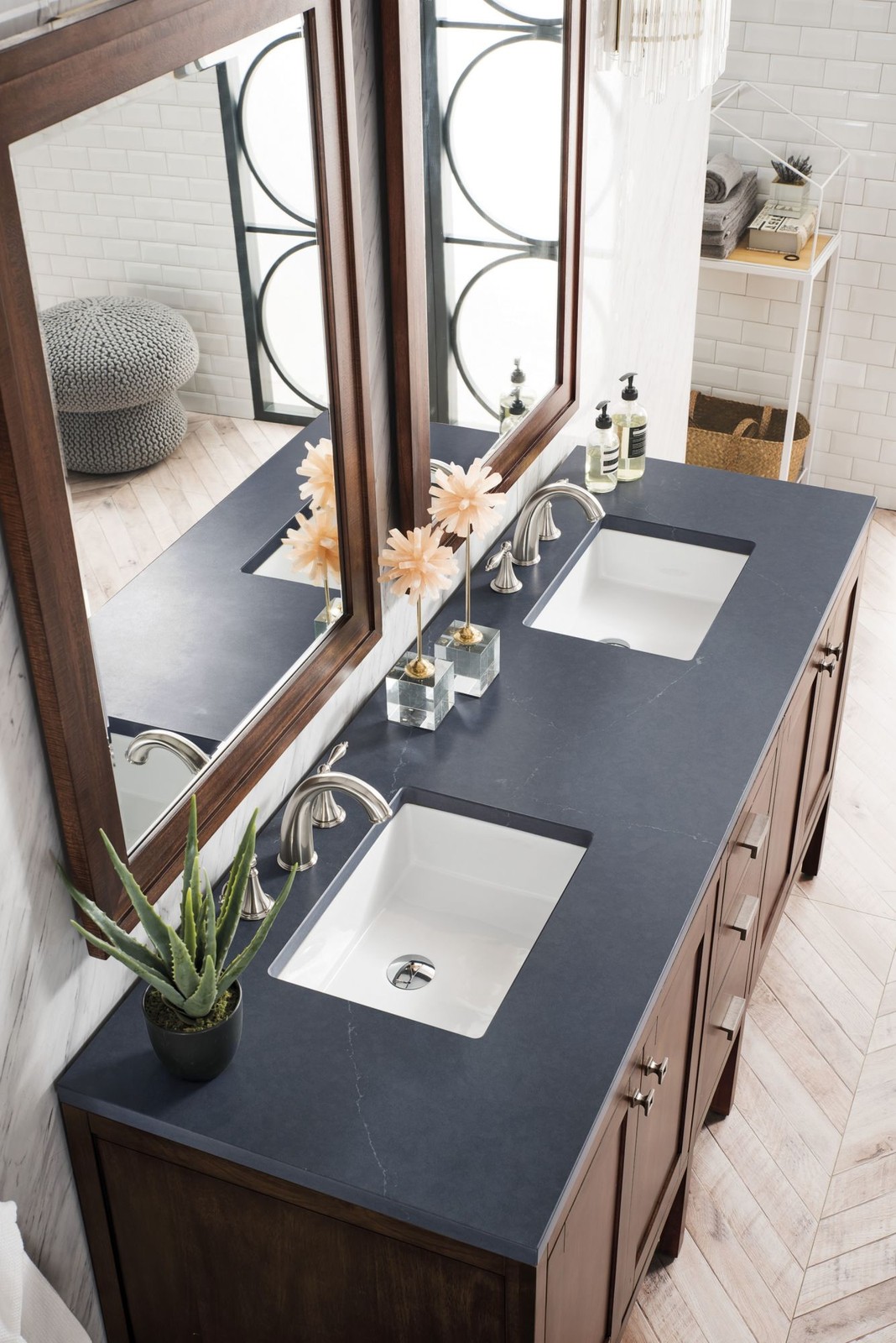 James Martin Vanities E444-V72-3CSP Addison 72″ – Mid Century Acacia