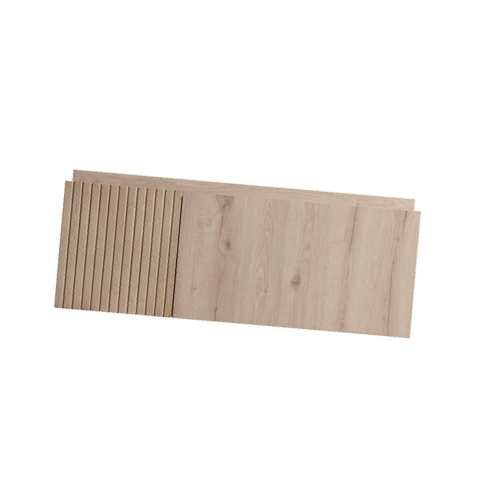 White Oak Woodgrain Bathroom Vanities Plywood Double Door Drawer Cabinet Storage