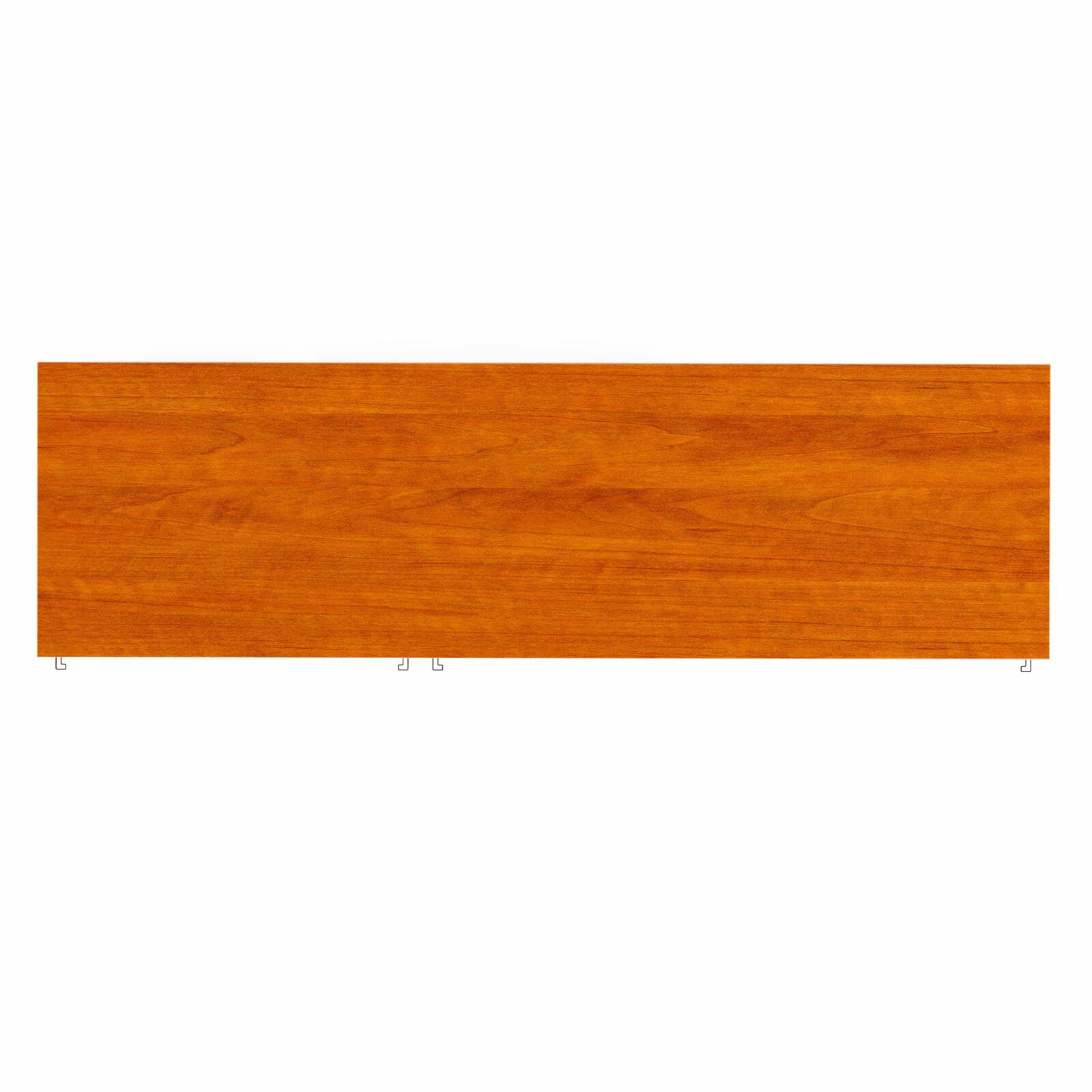 Boston 64″ Vanity + 2 Vessel sinks | Autumn Oak Wood White Crossbars | 64 X 35