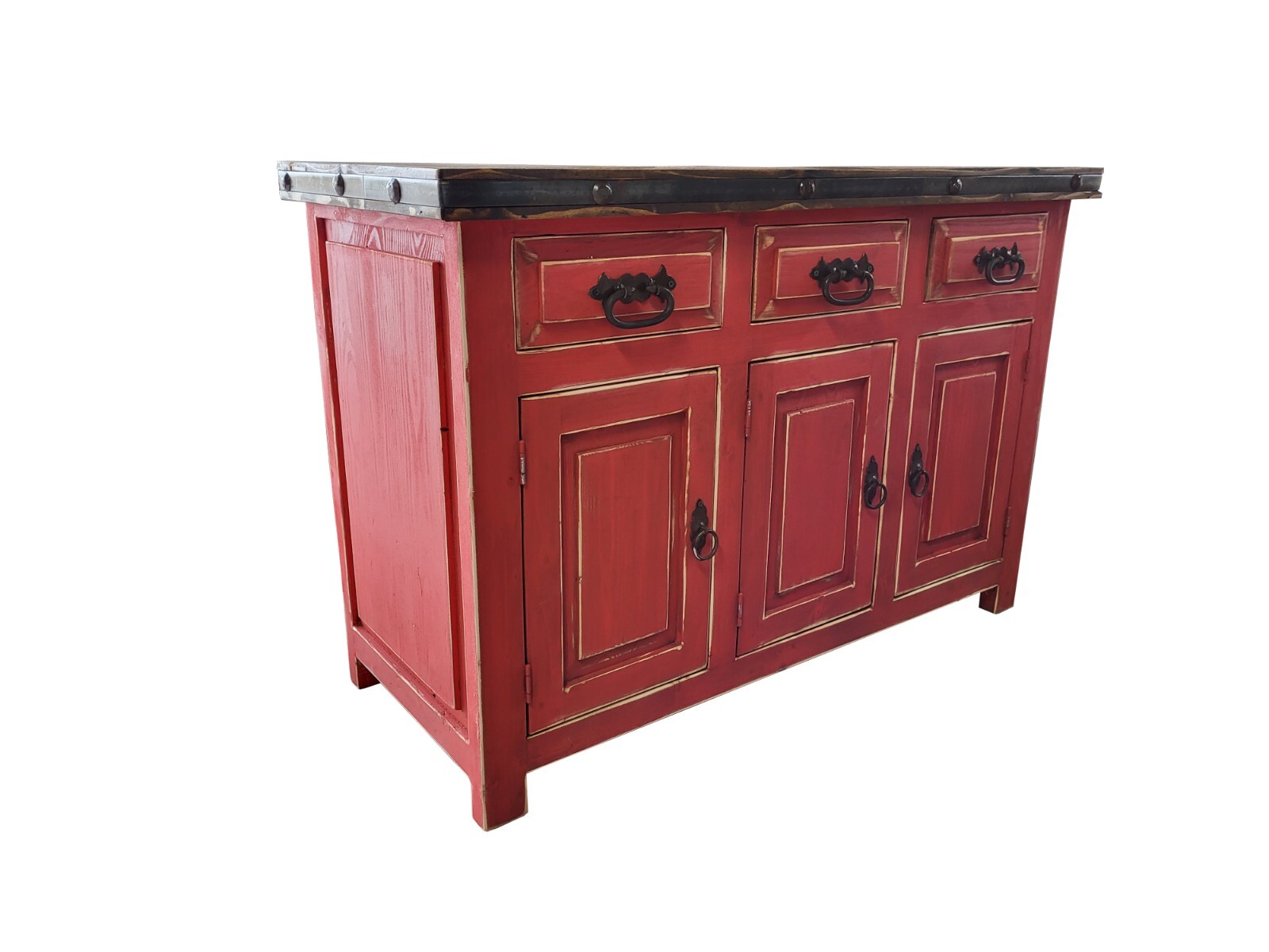 Bryson Rustic Red Bathroom vanity cabinet