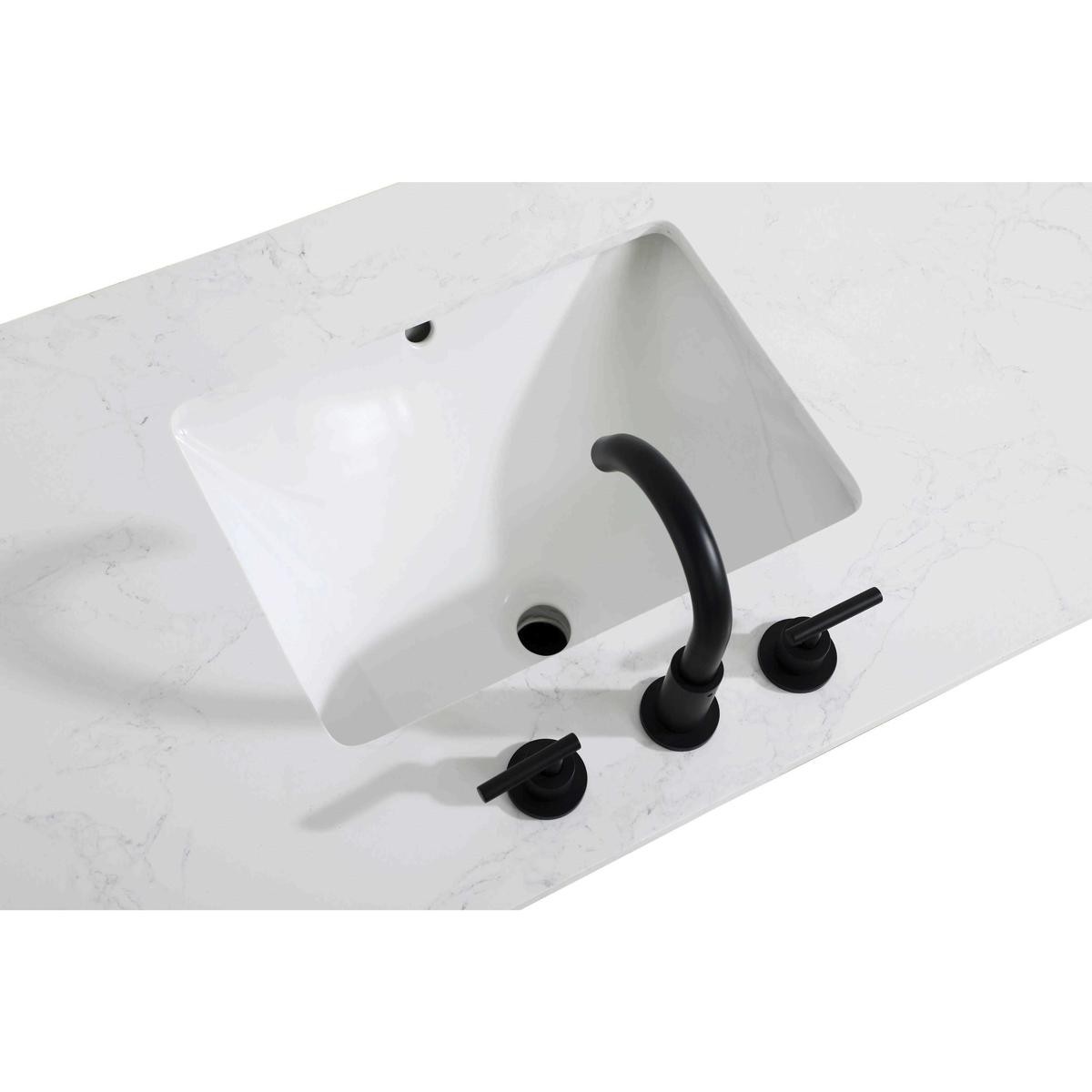 Elegant Lighting VF29730MCB Alden Vanity Chestnut Brown