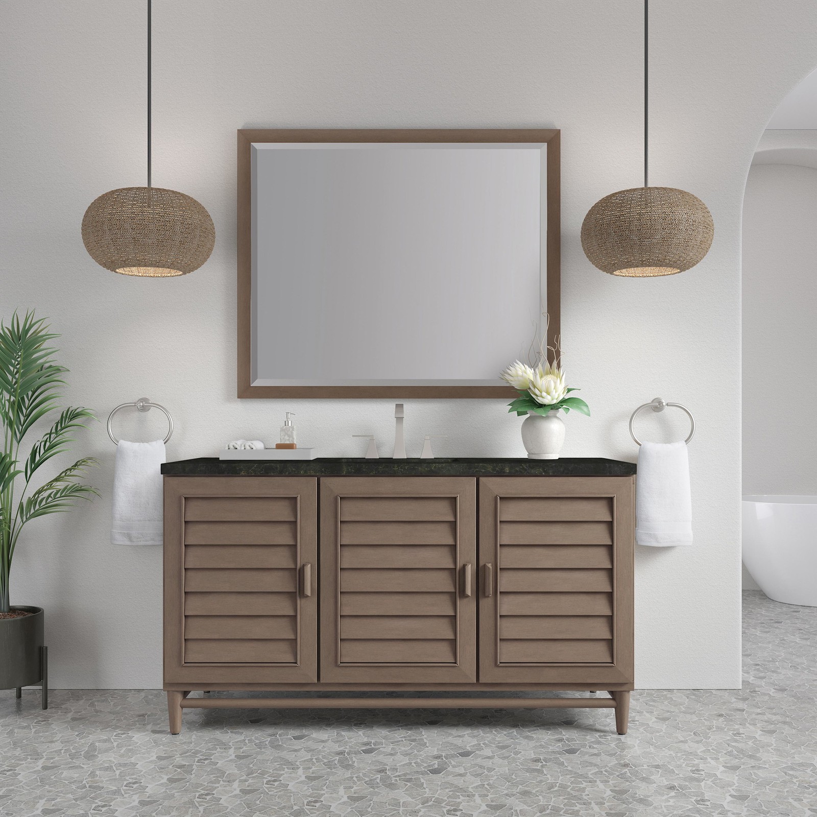 James Martin Vanities 620-V60S-3PHT Portland 60″ – Wood