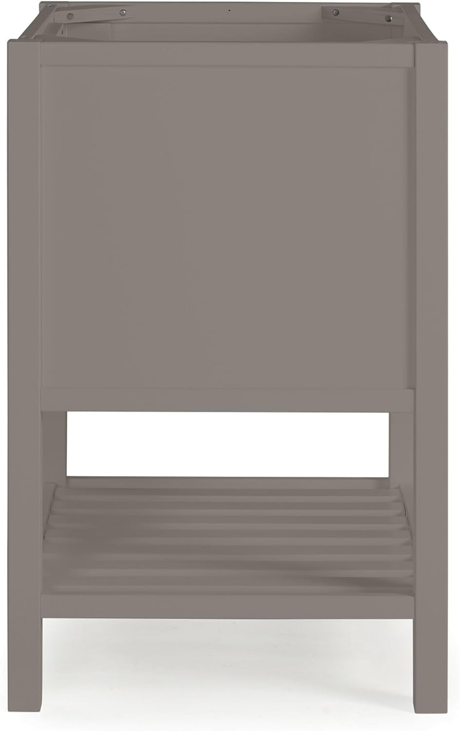 24″ Gray Bennet Bathroom Vanity Cabinet with Soft-Close Shaker Doors