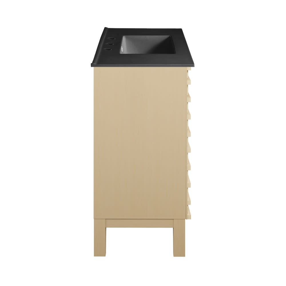 Swiss Madison SM-BV471-3MB Cascade 36″ – Natural Oak / Matte Black