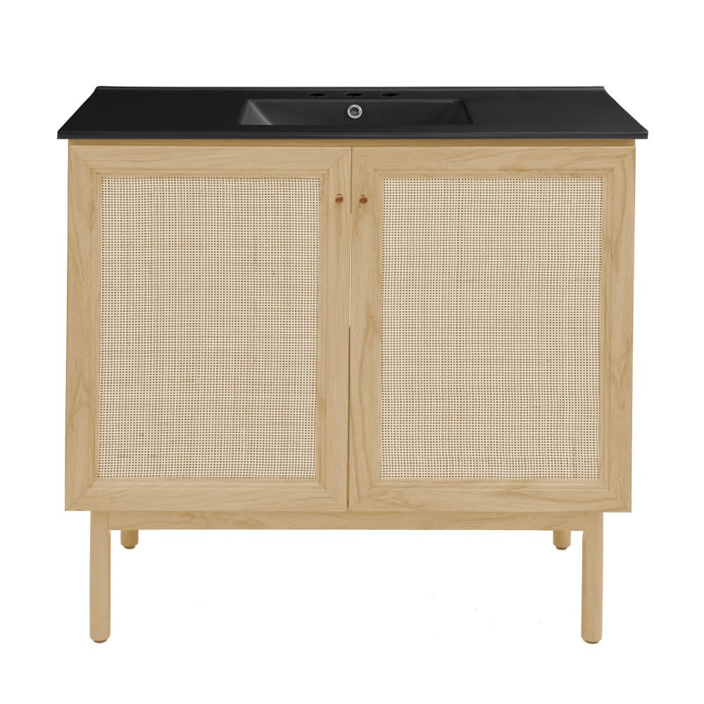 Swiss Madison SM-BV663-3 Classe 36″ – Natural Oak / Matte Black