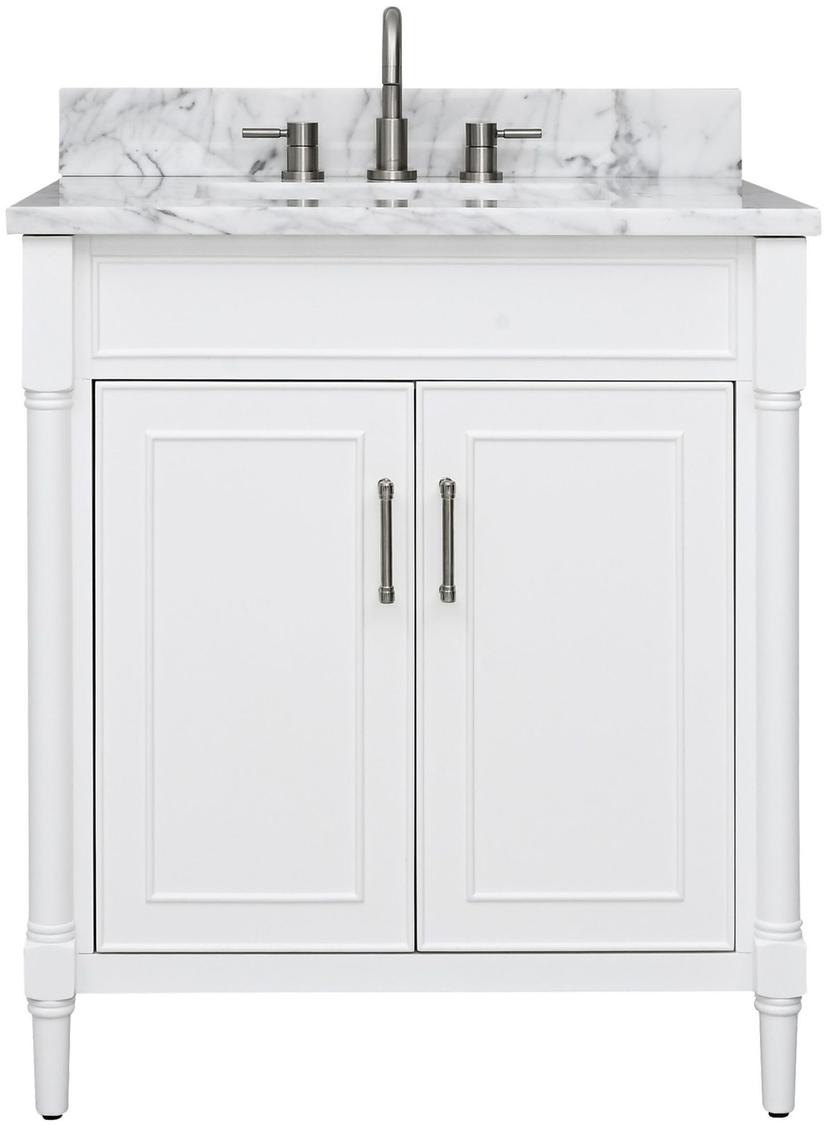 Avanity BRISTOL-VS31-C Bristol 30″ Single Basin Vanity Set – White