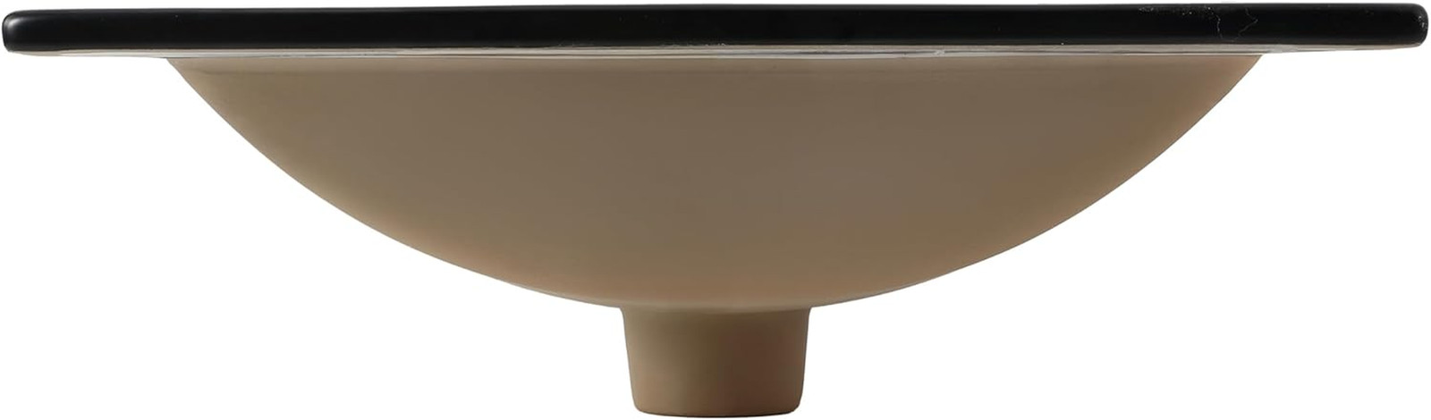 Ancillary 20 In. W X 18.25 In. D Ceramic Vanity Sink Top with 3-Hole Rectangular