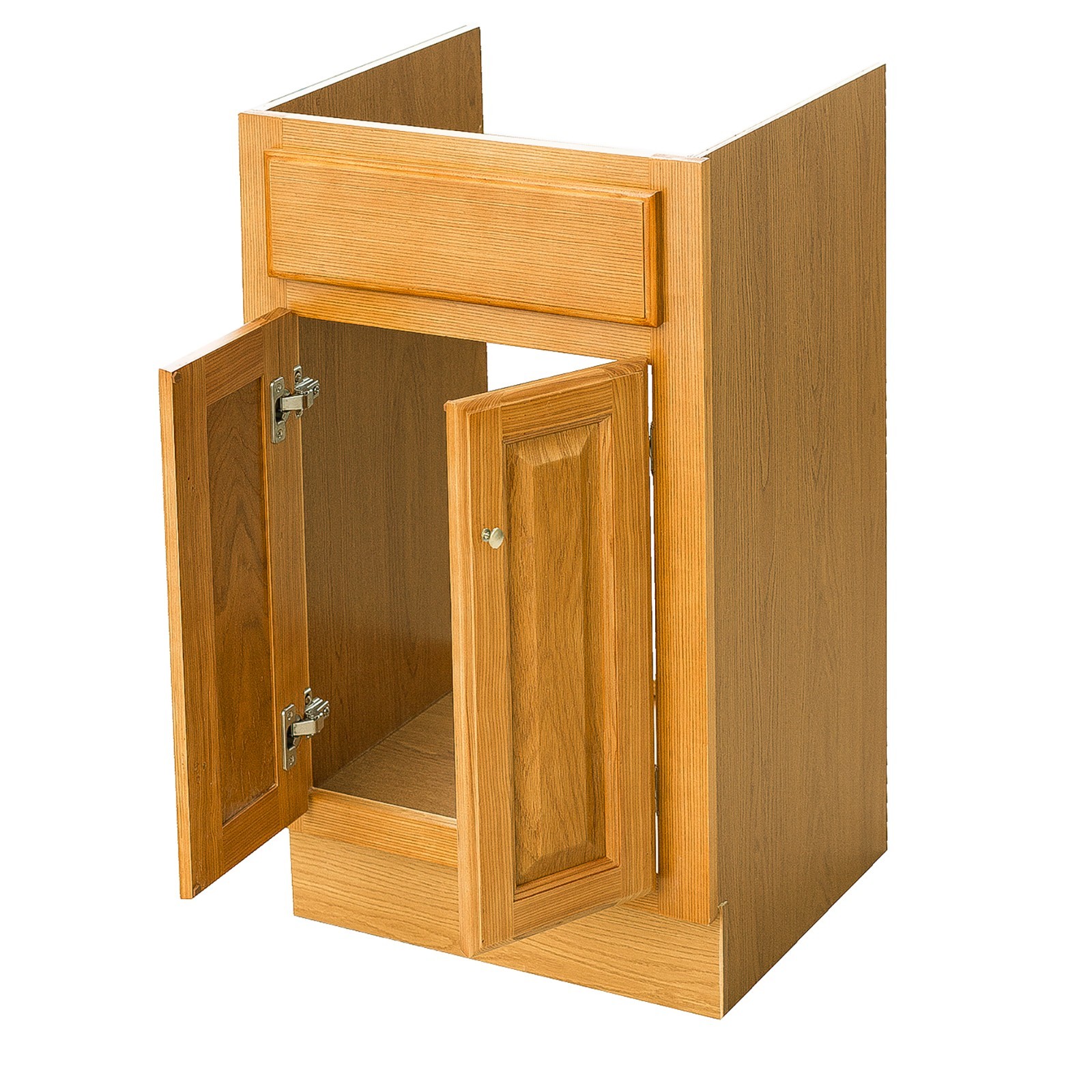 18×16 Golden Oak Raised Panel Two door vanity