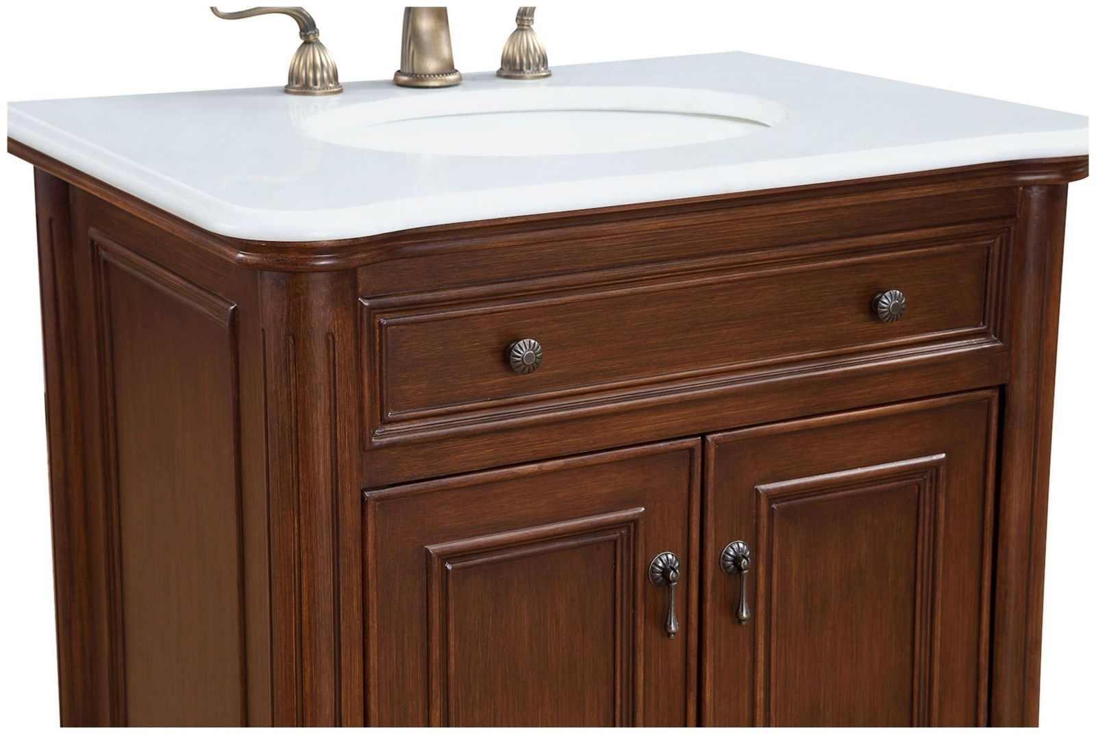 Elegant Lighting VF-1032-VW Berkshire 30″ – Brown