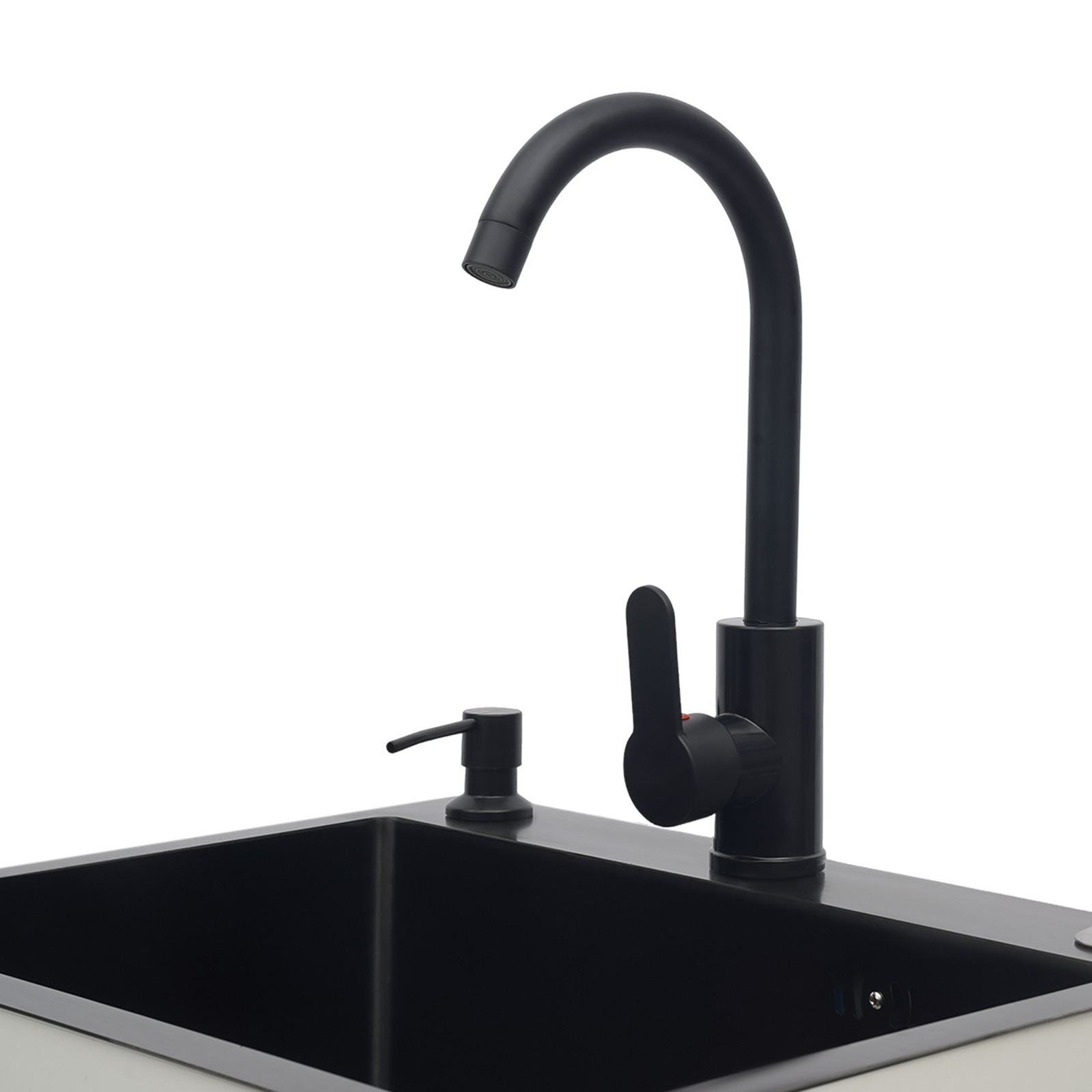 20″ Laundry Sink Cabinet w/ Faucet, Freestanding Utility Sink Cabinet w/ Storage