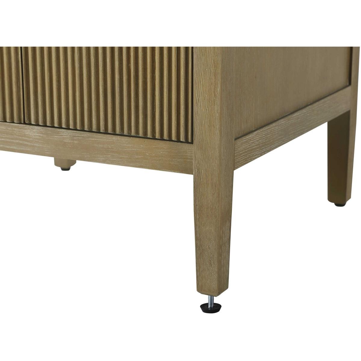 Elegant Lighting VF29624LO Blakely Vanity Linen Oak