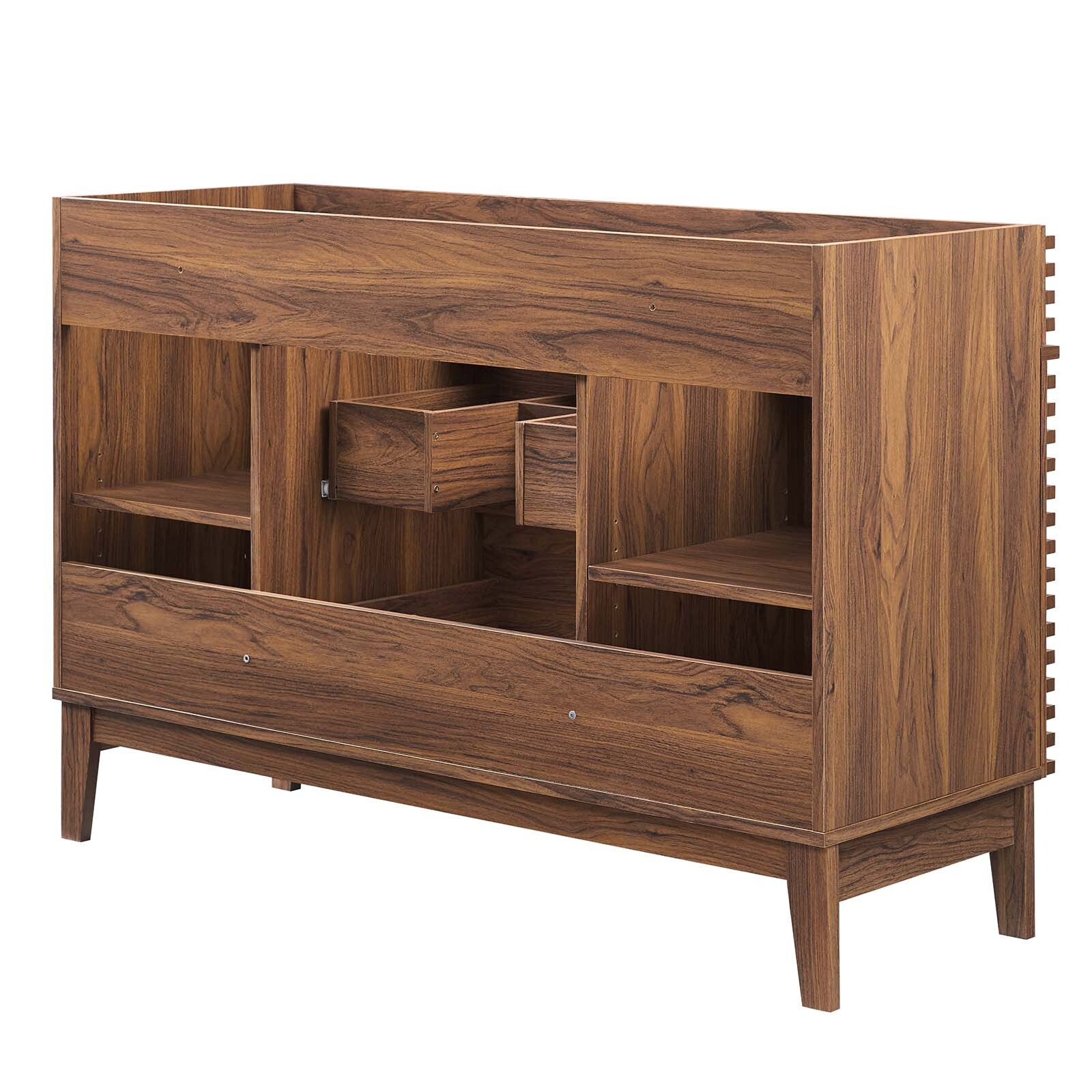 Modway 48″ Single Sink Compatible (not included) Bathroom Vanity Cabinet