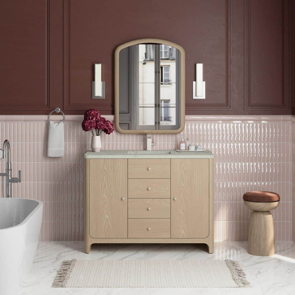 James Martin Vanities D125-V48-CSD-3VSL Gracyn 48″ Vanity Set*NEW*