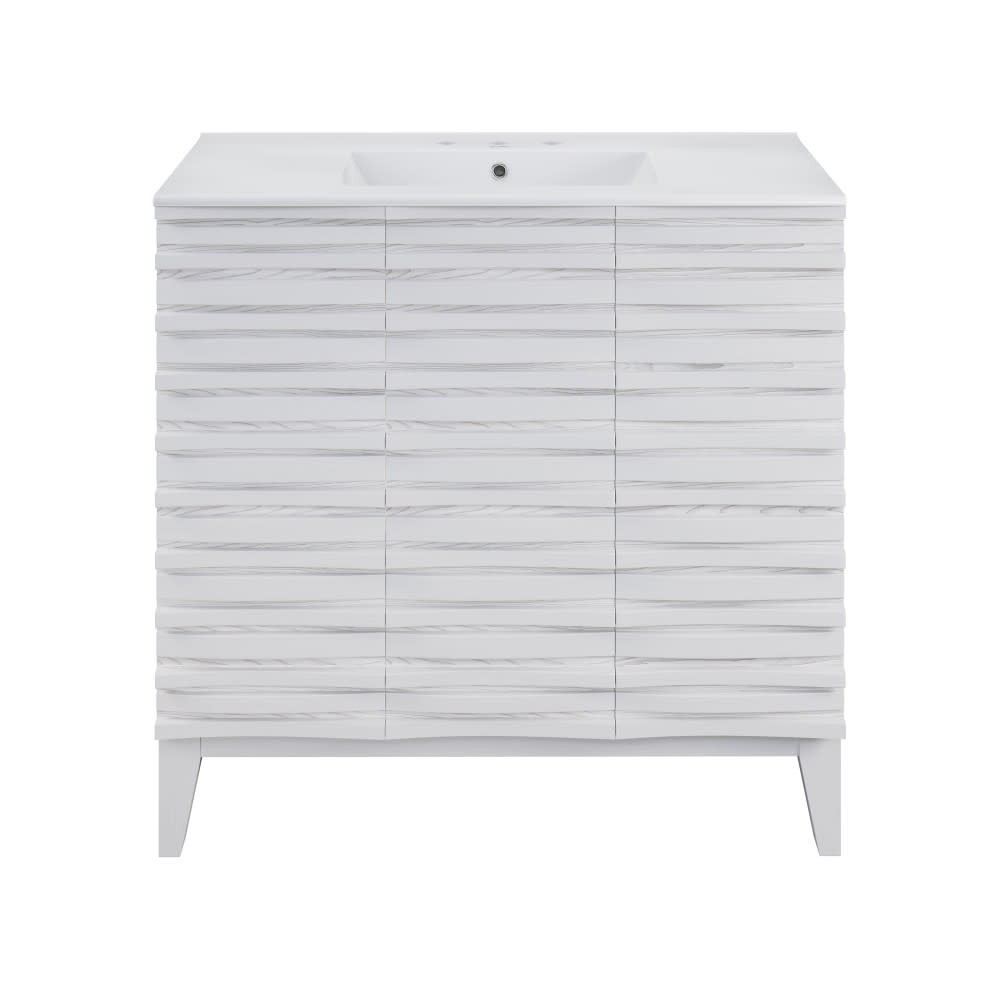 Swiss Madison SM-BV471-3 Cascade 36″ – White Oak / White
