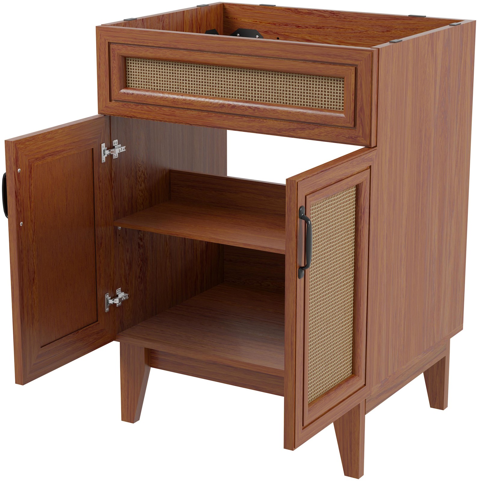JONATHAN Y Lighting VAN1009 Javer 24″ Single – Wood