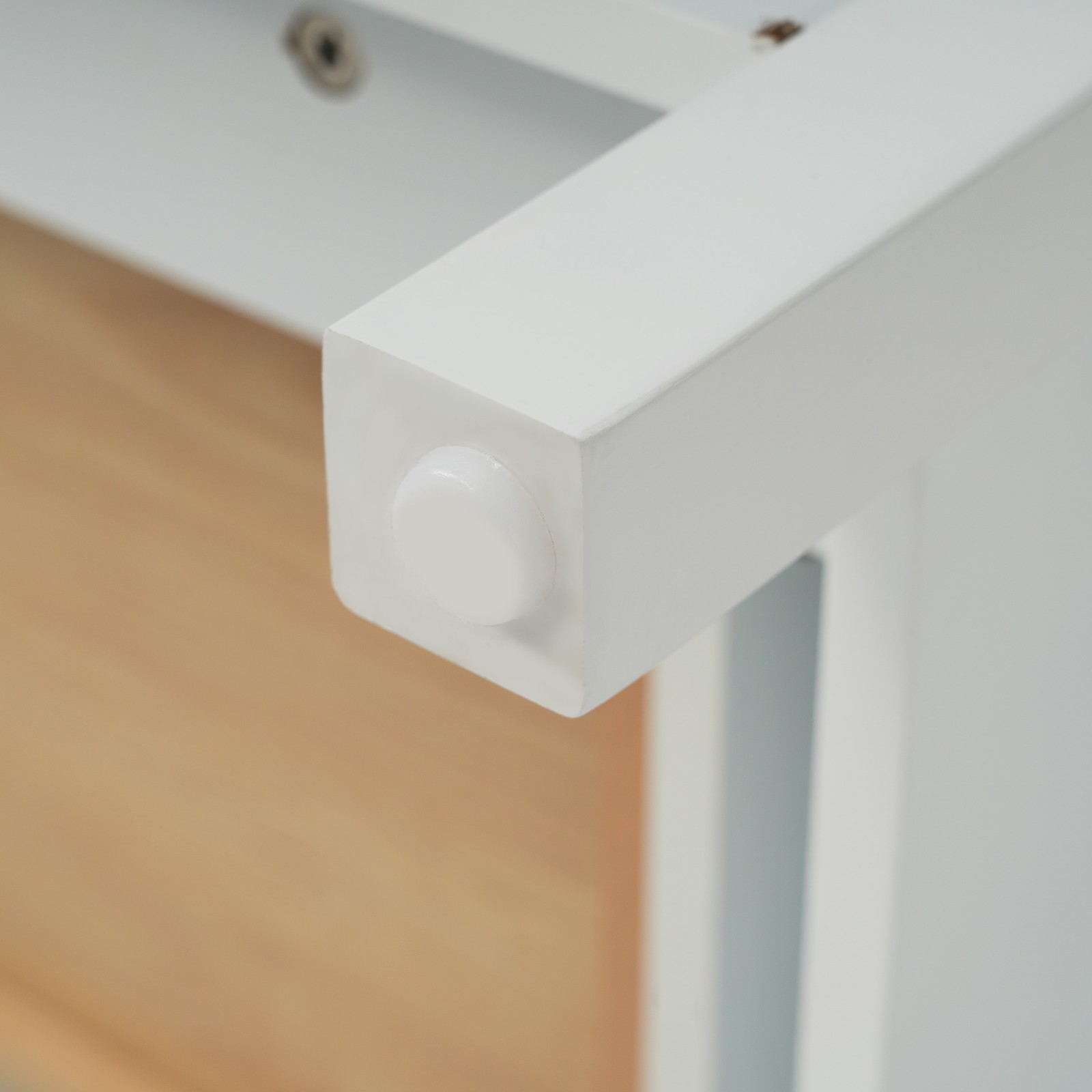 30-Inch Bathroom Vanity with Ceramic Sink, White, Solid Wood MDF