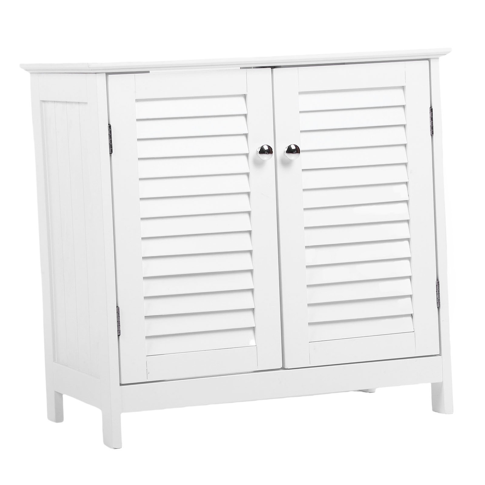 Bathroom Vanity Cabinet With 2 Doors And Shelf Sink Cabinet Organizer White