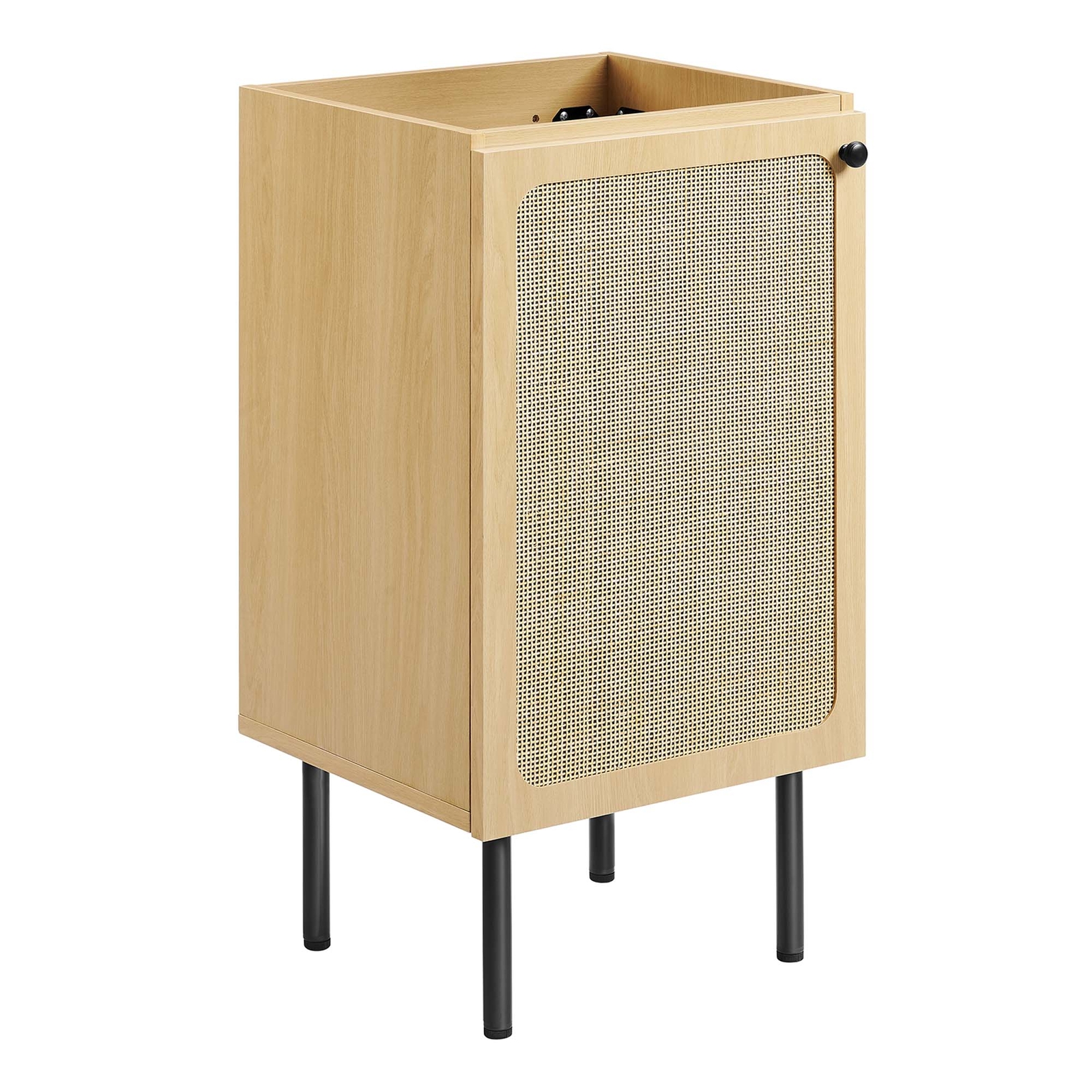 Modway Chaucer 18” Bathroom Vanity Cabinet in Oak (Sink Basin Not Included)