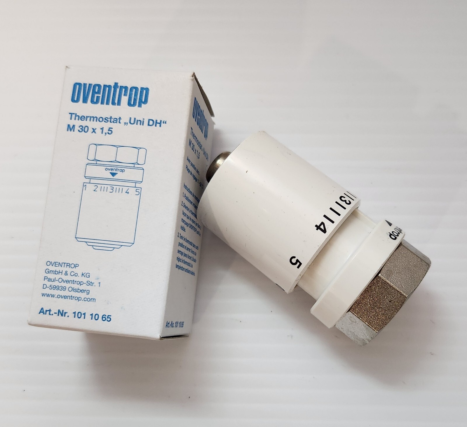 OVENTROP-THERMOSTAAT “UNI DH” M30 X 1, 5-SKU: 101 10 65-ONLY SALE LOTE OF 10 PCS