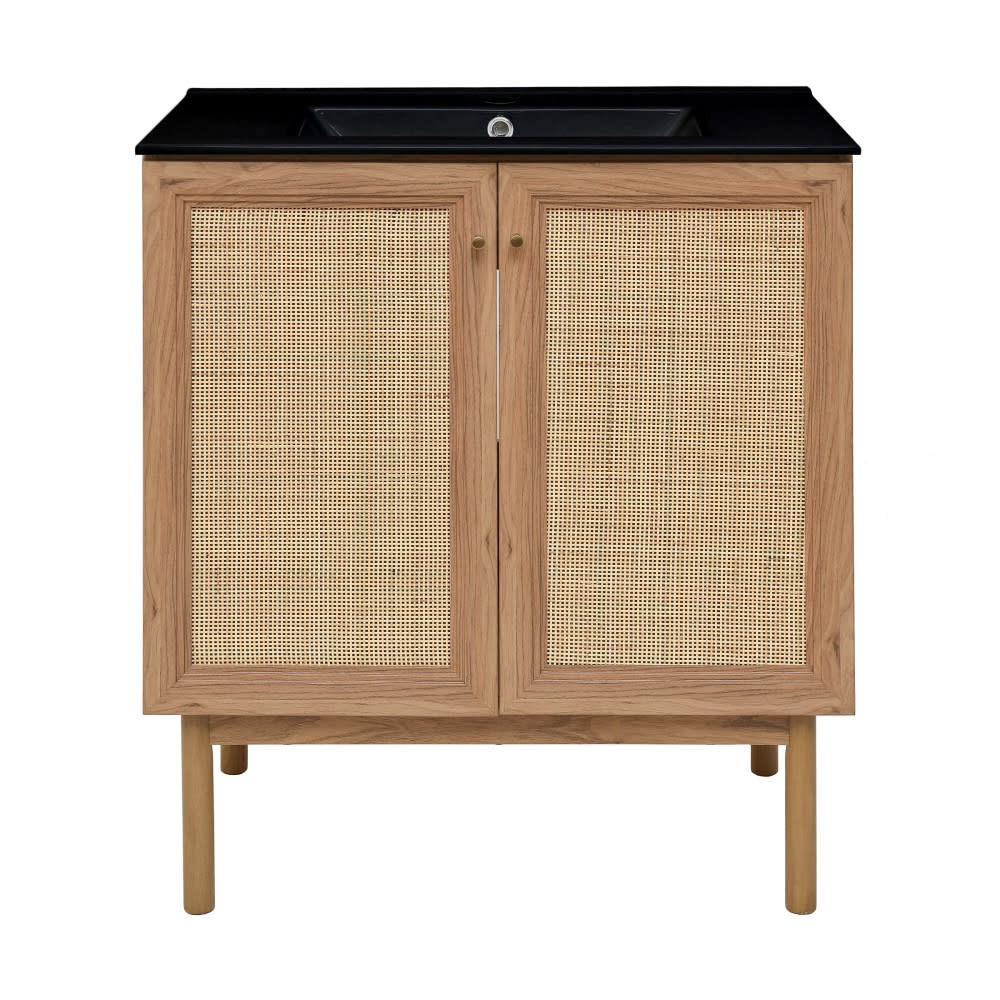 Swiss Madison SM-BV664MB Classe 30″ – Golden Oak / Matte Black