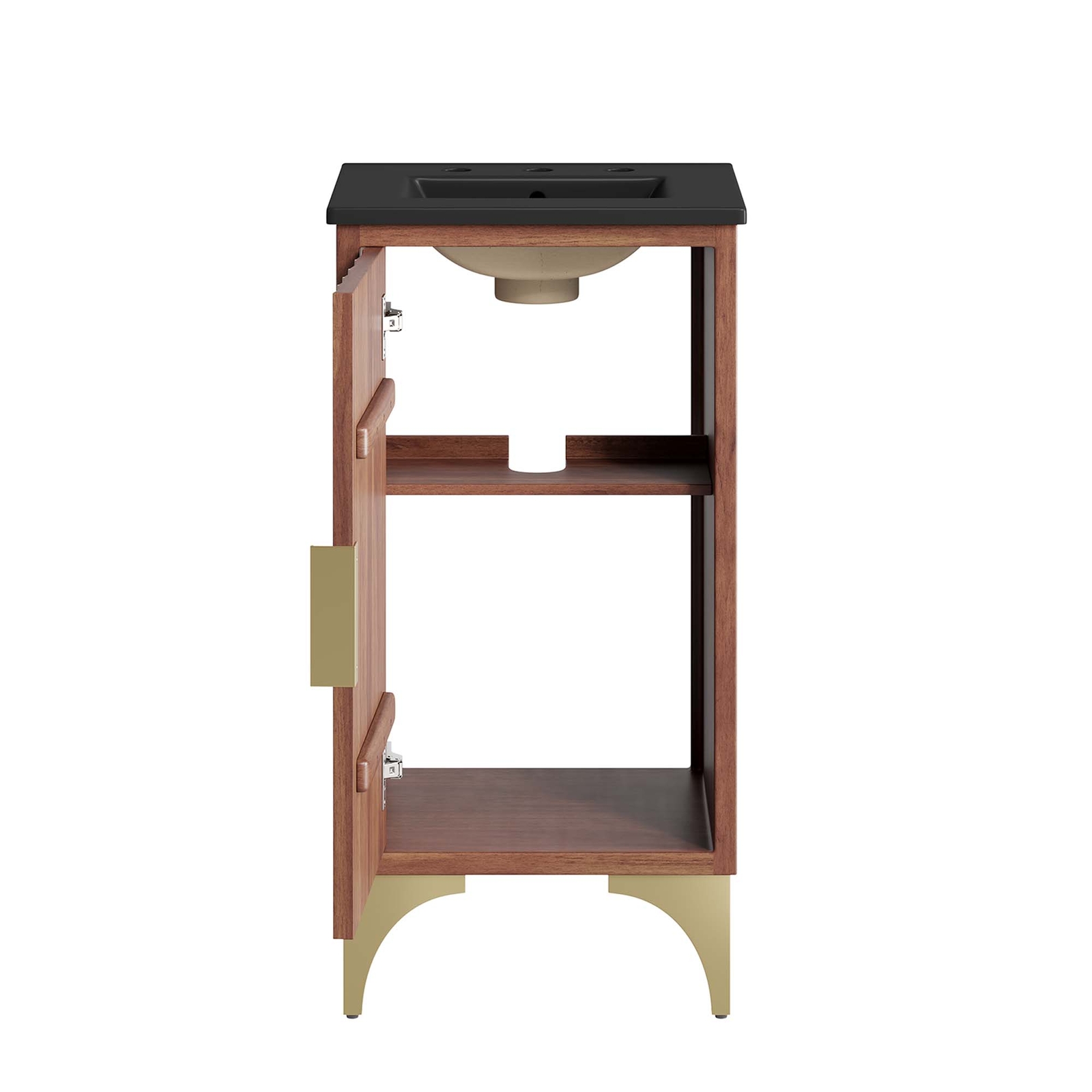 Daylight 18″ Bathroom Vanity in Black Walnut