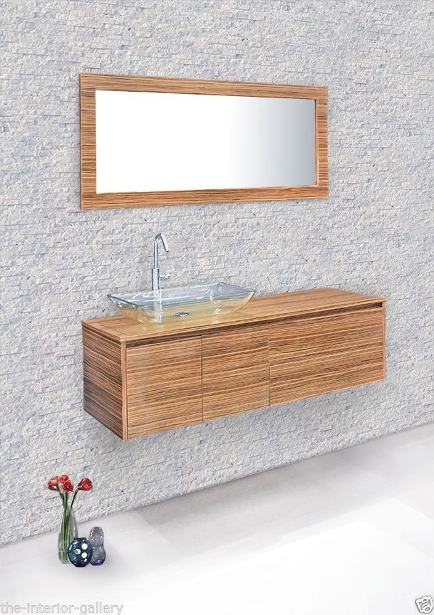Bathroom Vanity – Modern Bathroom Vanity Set – Single Sink – Savanna – 55″