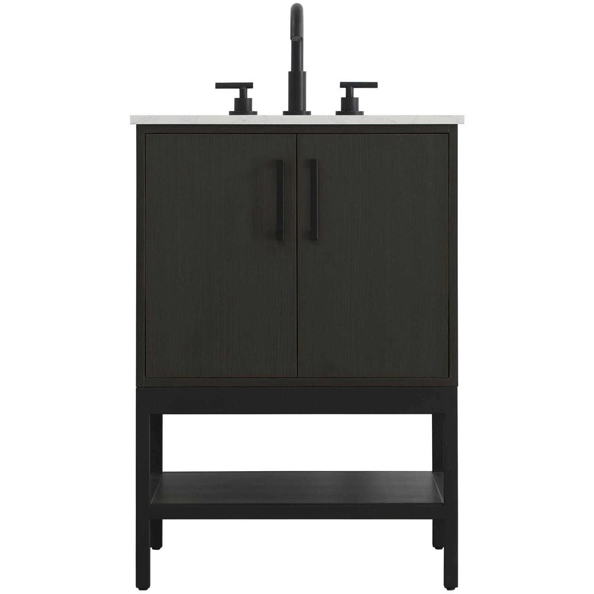 Elegant Lighting VF60724MMB Lennox Vanity Mocha Brown