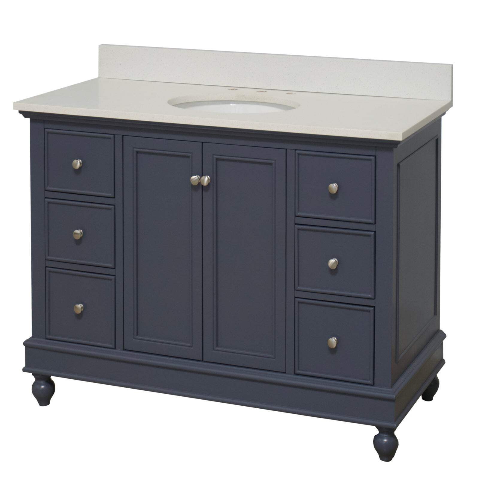Bella 48-inch Vanity with Quartz Top
