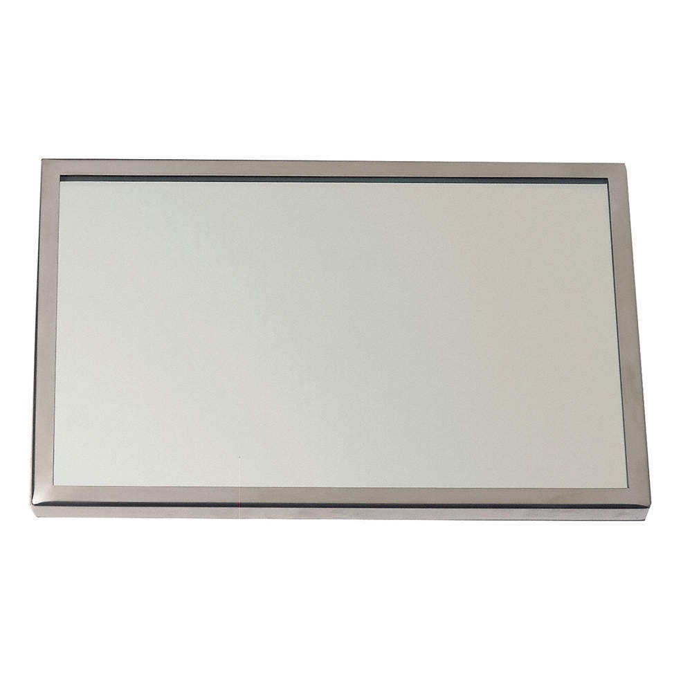 SEE ALL INDUSTRIES FR1622G Framed Mirror,16 in W,22 in H 23PA92