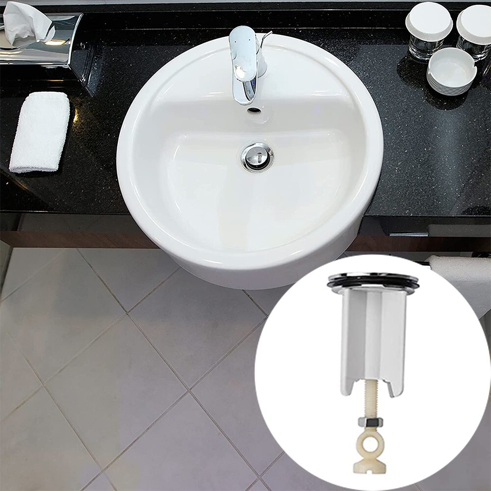 Sink Plug Wash Basin Plug Drain Plug Fittings Pop-Up Plug Portable Spare Parts