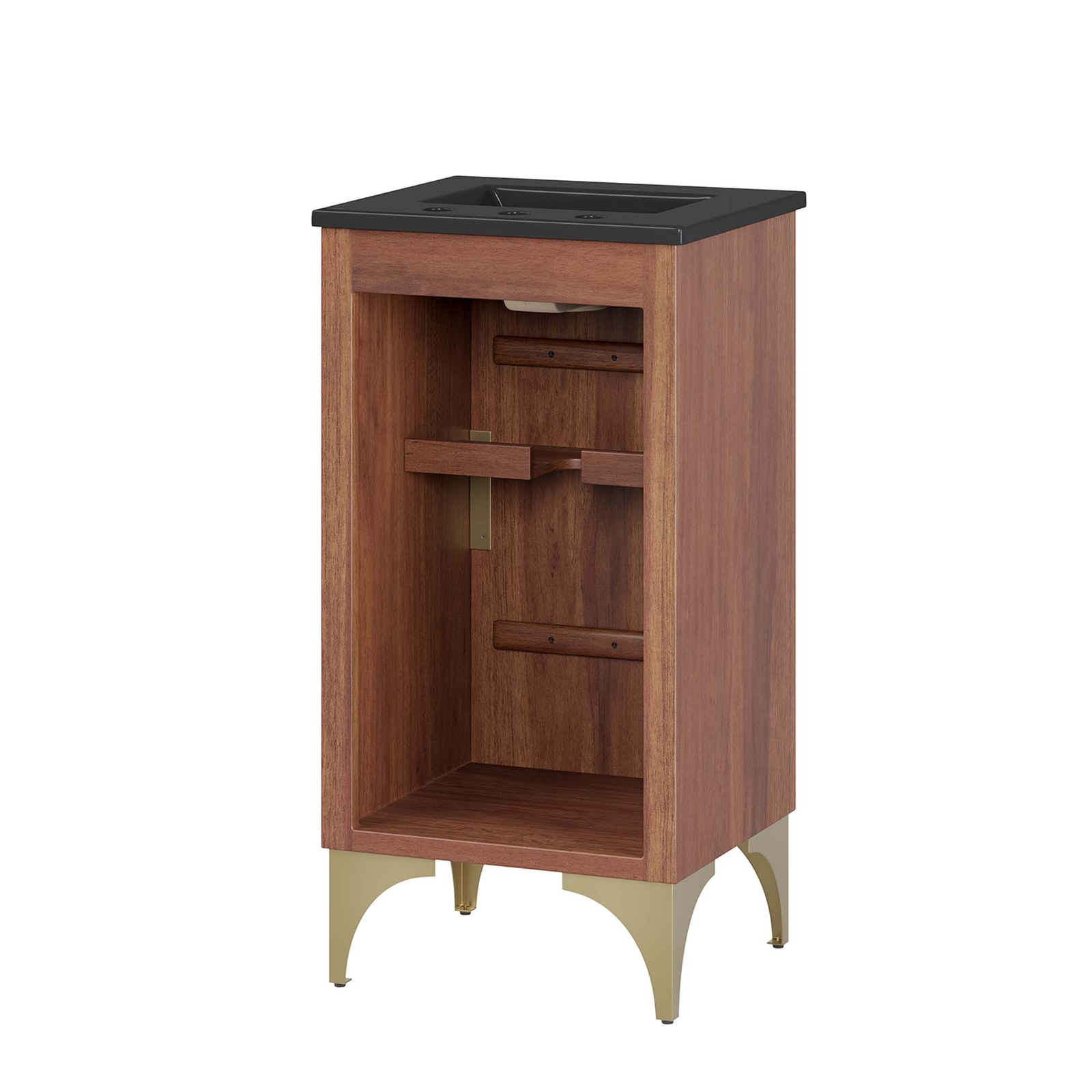 Daylight 18″ Bathroom Vanity in Black Walnut