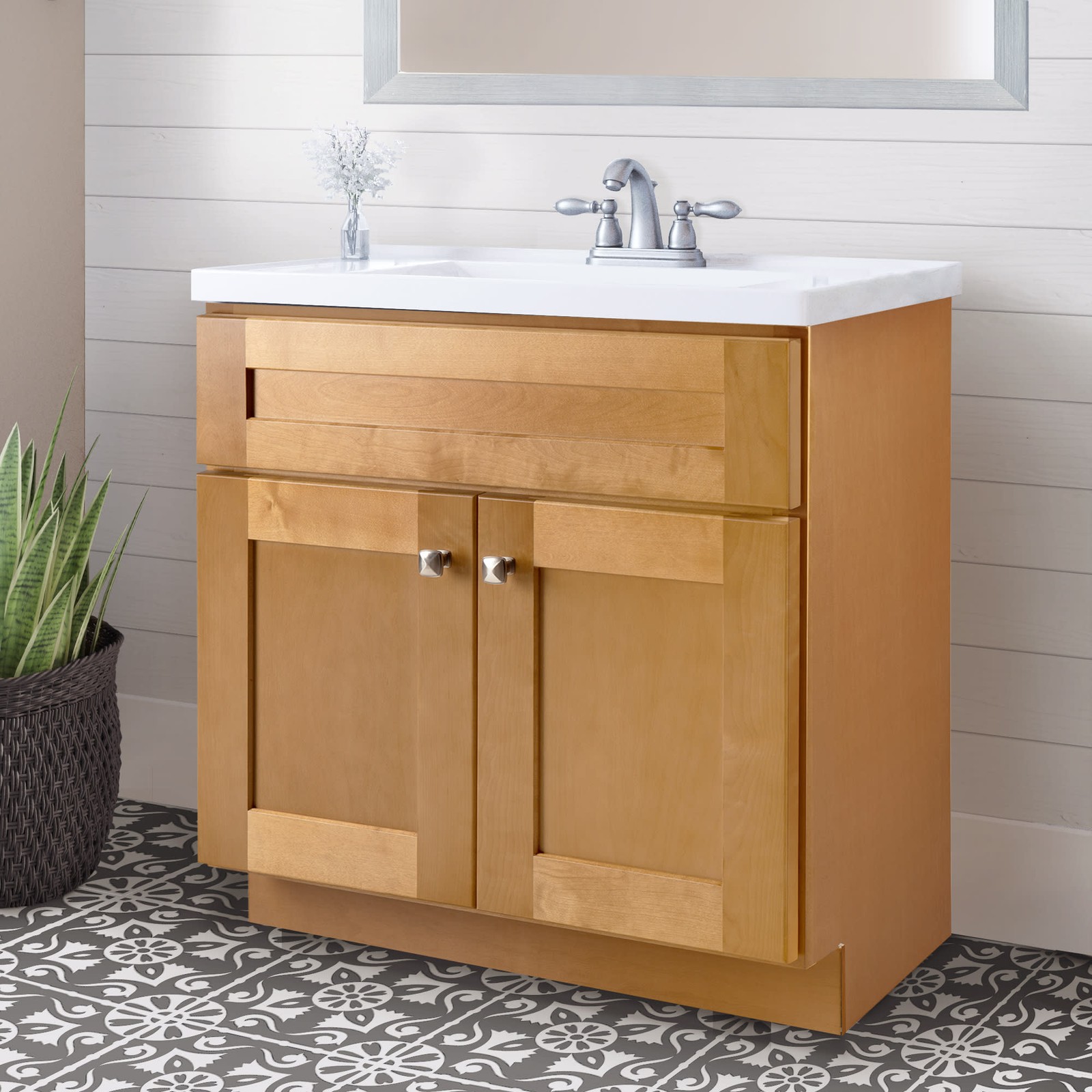 Design House 587121 Brookings 22″ Single – Modern Birch