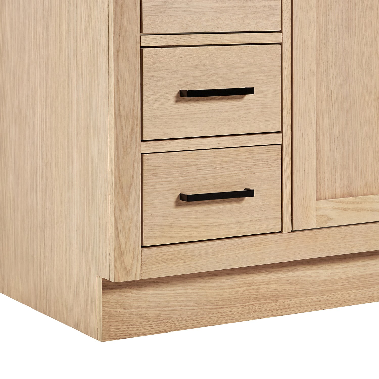 Ariel T042S-R-BC Hepburn 42″ Single – Oak / Matte Black Hardware