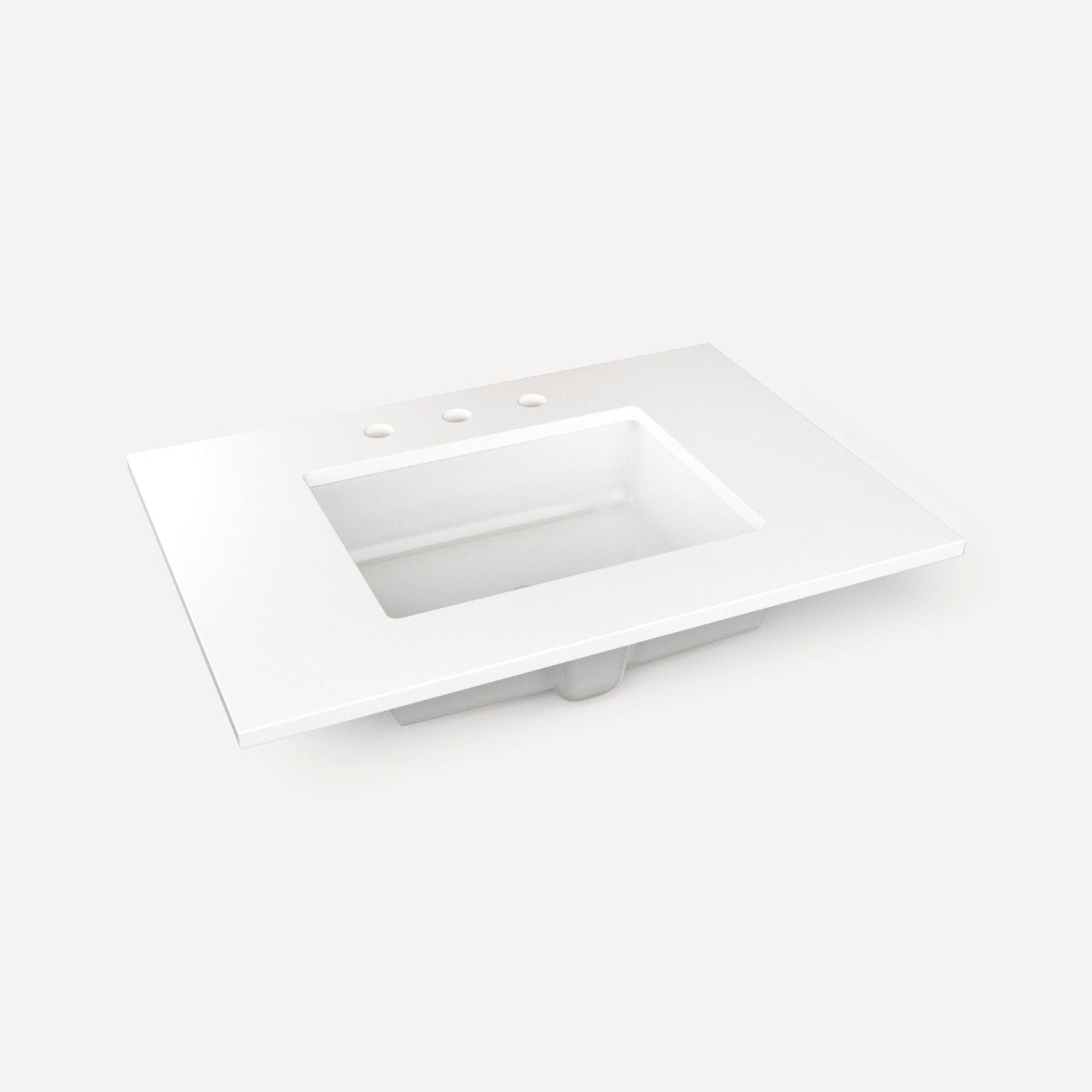 Robern TB31UCO-8 31″ Quartz Vanity Top for Widespread Faucet – Lyra