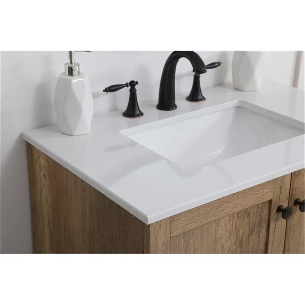 Elegant Lighting Soma 30″ Free Standing Single Basin Vanity Set Model: VF2830NT