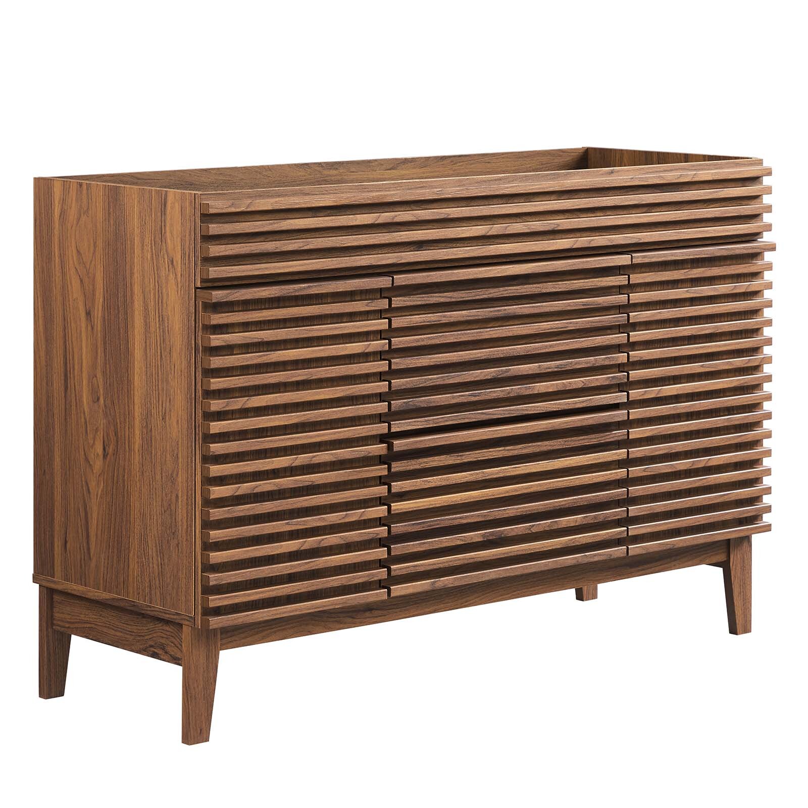 Modway 48″ Single Sink Compatible (not included) Bathroom Vanity Cabinet